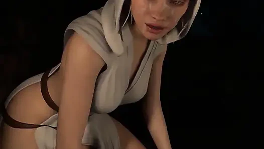 Joi ngocok kontol sambil ngomong jorok, si cewek dorongan coli sambil ngomong jorok