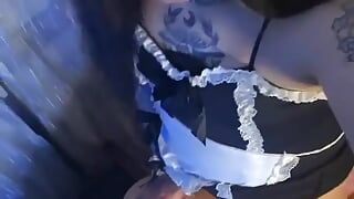 Trans Maid Emma Ink Fucks Her Married Boss's Virgin Ass