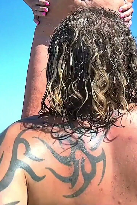 Dirtymilftina Ns on the Beach