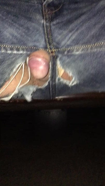 Pissing through my jeans