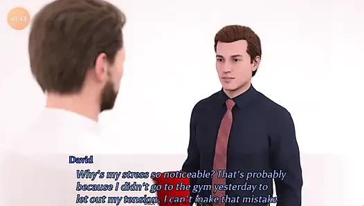 Eine perfekte ehe # 8 Chris und Anne chatten im bett.