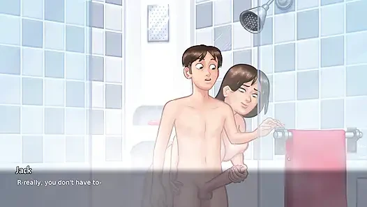 Debbie-sex in allen positionen (Summertime saga)