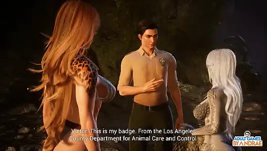 Tamer king of dinossaur gameplay bagian 1 - perjalanan misterius victor dimulai