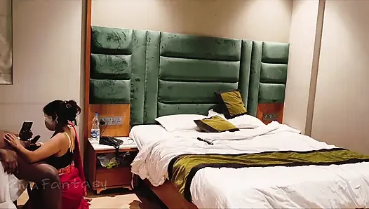 Riya in Saree #37 Seducing Her Boss Blowjob Big Black Dick