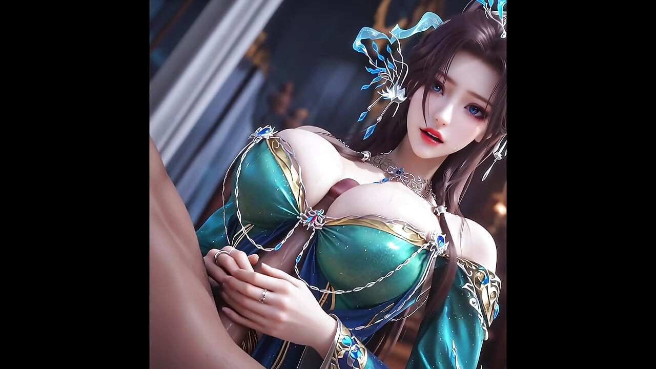 Tentația ratei cadrelor - animație 3D hentai
