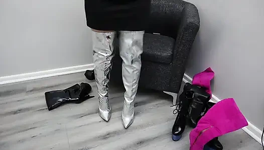 Примерка сапог! Примеряю разные сапоги