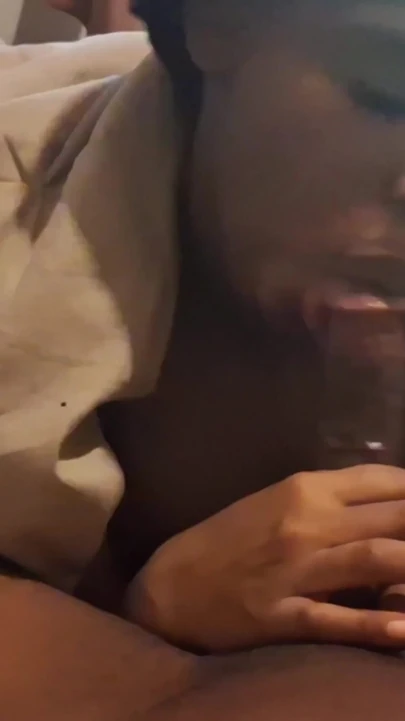Deepthroated his dick into he cum in my mouth | Clip 1