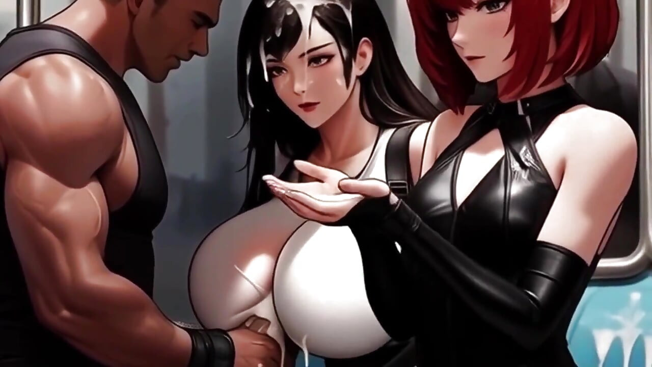 Tifa suka banget di kereta midgar