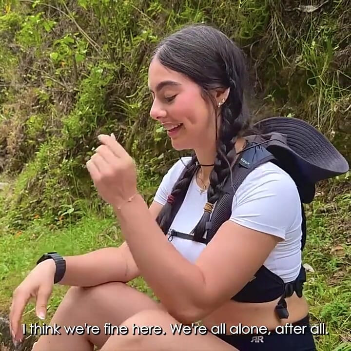 Hiking with Iris Rodriguez Ends in Outdoor Anal Sex - Danner Mendez & Iris Rodriguez