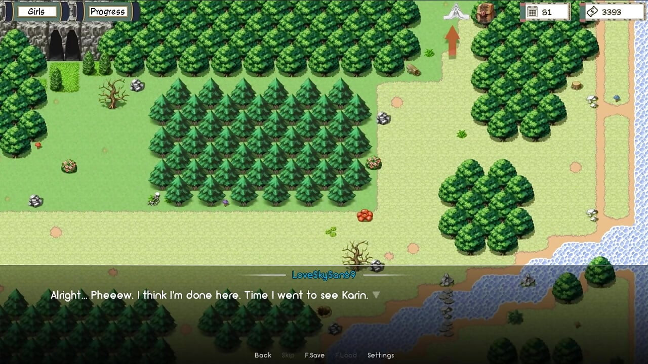 Naruto - Kunoichi Trainer v0.13 Část 32 Hot Karin od Loveskysan69