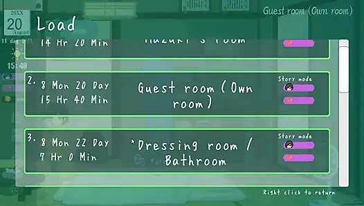 Hentai game - eine vollbusige landschaft in einer mit leidenschaft gefüllten sommerszene