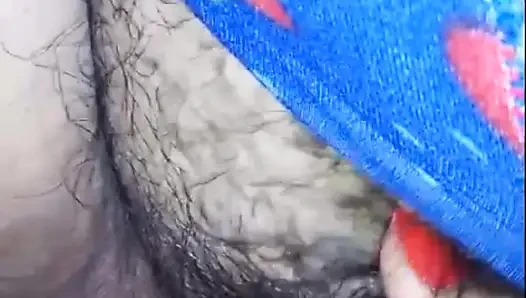 Best moments of my wife's fat and hairy pussy