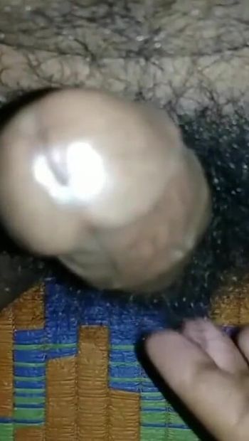 MALE PERFORMER SHAKING MASSAGES BIG BLACK DICK TO CUM FRESH CREAMY JUICY BUTTERY DELICIOUS WHITE LOAD