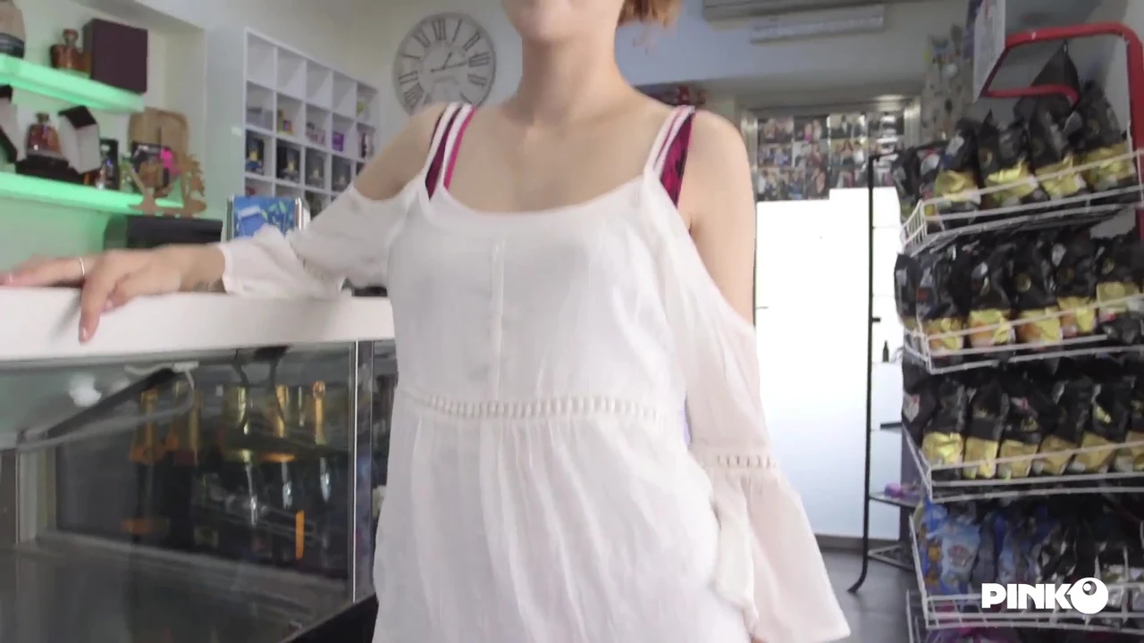 Yukikon's first time! Teen Japanese takes a big cock