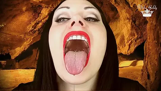 Manusia sriptis haus seks pengen banget dientot hidup-hidup (pov, mulut, lidah dan tenggorokan)