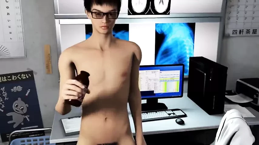Jururawat Jepun 3d dikongkek dipancut mani dalam setiap lubang