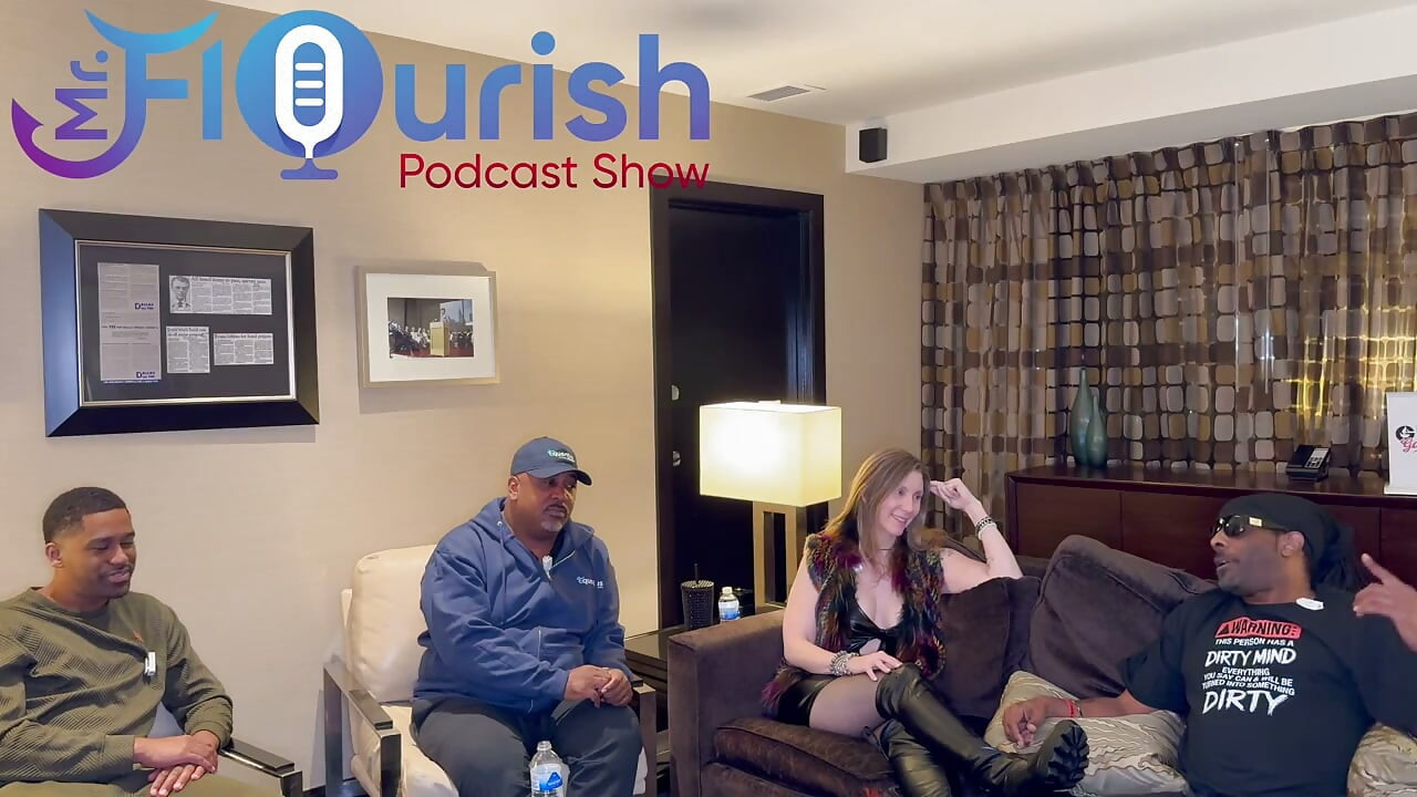 Mrflourish Podcast Mrmajic, Shante Spice ve Darren Blaze ile Dallas'ta bir akşam ilişkisi