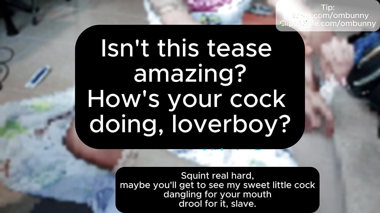 Slave for TS Cock & Ass JOI Interactive Light Findom Trainer