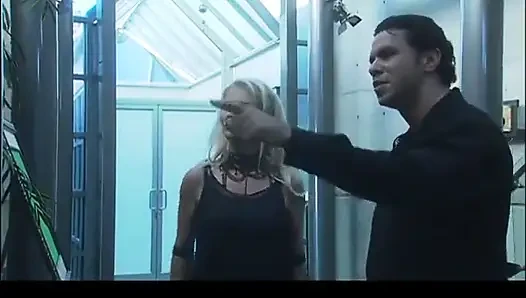Hot Sophie awards her hubby a steamy blowjob and receives a rough doggystyle fucking in return