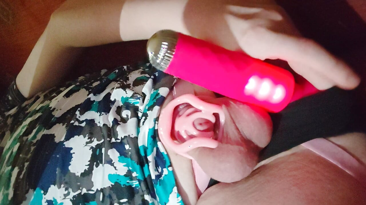 Zoe Jarvis transgende 39 having a play with clit in locktober Day 24 M2f disabled British English England UK