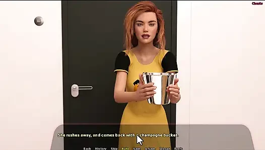 Haley hikayesi #7 - Haley yataktaki yarağa hayır diyemedi... Diane oturma odasında Johannes'i sikiyor