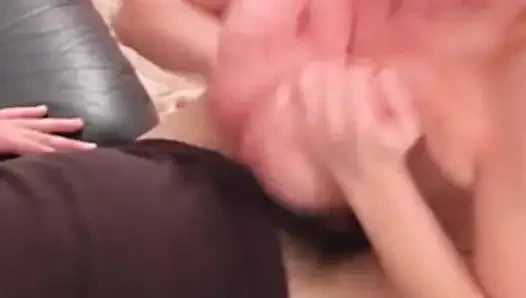 Mature BBW Tit Fuck Session