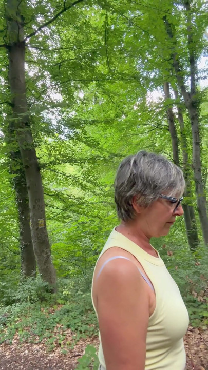 Madam O Outdoor Anal 7 - up on the Hill