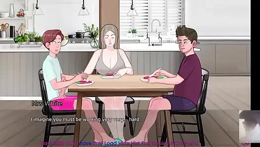 My Bestfriends Step-mom Sucks My Cock Under the Table While My Bestfriend Is Right There.