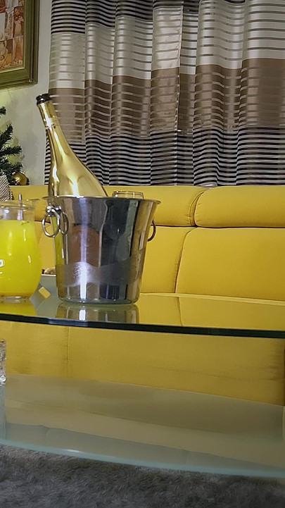 Merry Christmas and Happy New Year, Last Hot Romantic Sex of the Year, at the New Year's Party with Dada Deville