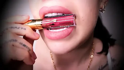 Burgundy lips make you weak as fuck! My full, perfect, soft lips will captivate you!