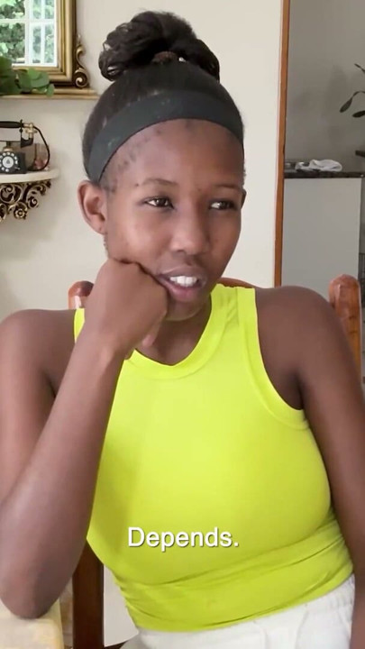 This EBONY TEEN said she came to talk not fuck... spread her legs and took my cock deep and raw | Clip 1