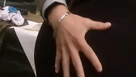 Big Breasted Soldier Fucks a Perverted Asshole General