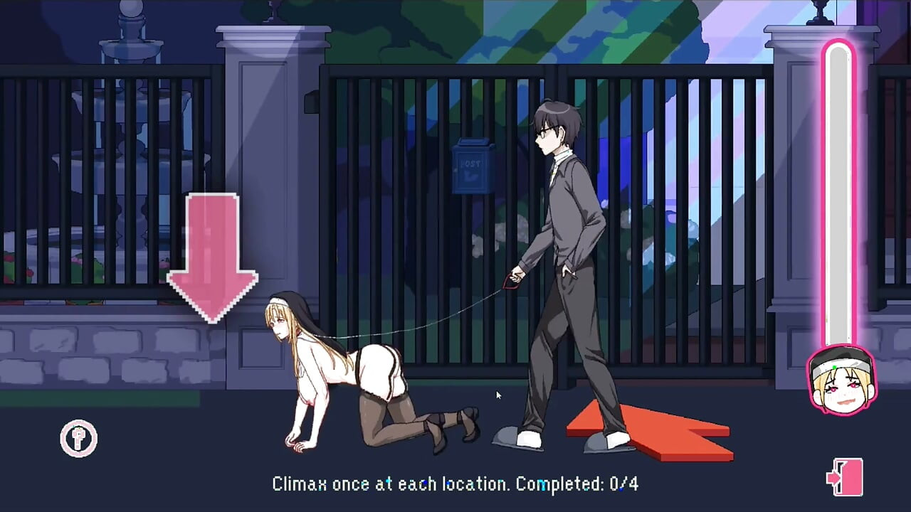 Permainan Hentai - Adegan Seks Hentai Gereja 3 (Rika The Lewd Nun Heroines) - The Censor