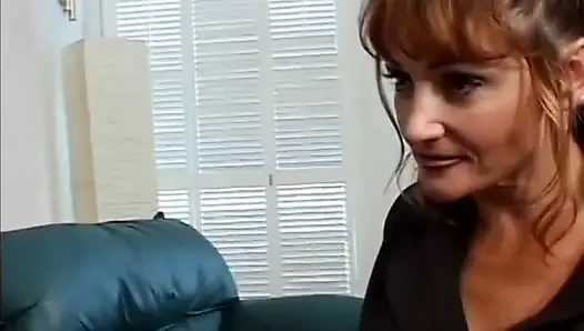 Sexy red hair milf pussy licking pussy fucking