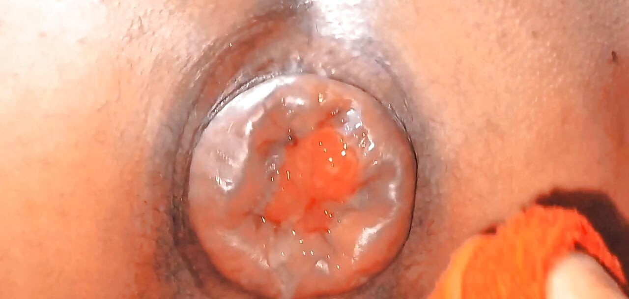 Cocked anal suction as I love it