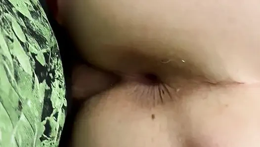 Desperate piggy gets used