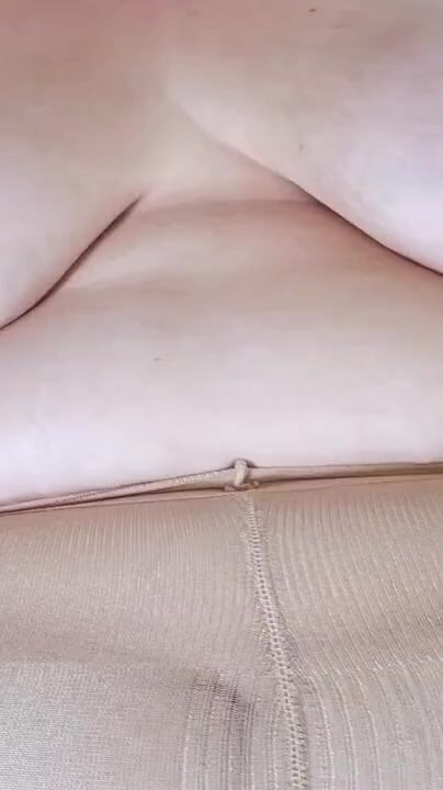 My Granny Pantyhose for you to masturbate over you naughty boys  (homemade voyeur wife milf pawg bbw fetish mature amateur wife) | Clip 1
