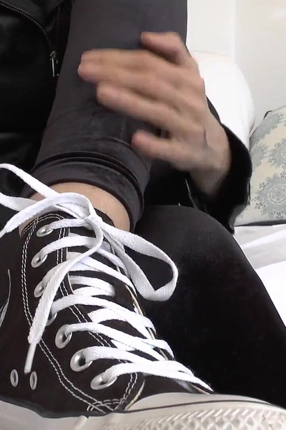Vacuum Dusty Sneakers and Then Cum on Them! POV, JOI, Lady Victoria Valente