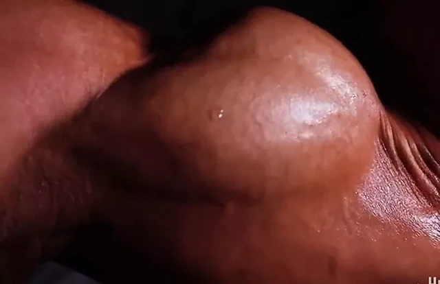super biceps closeup