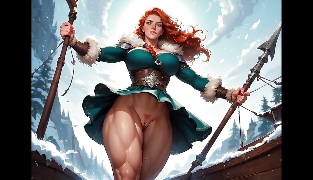 Богиню викингов трахнули на Drakkar Ai