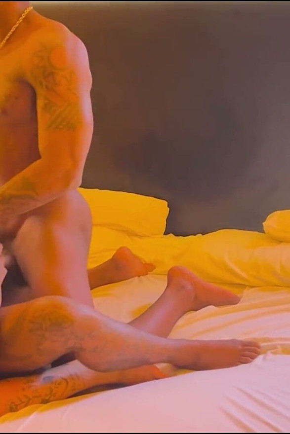 Black Man with a Huge, Thick Penis Fucks the Couple and Cums a Lot