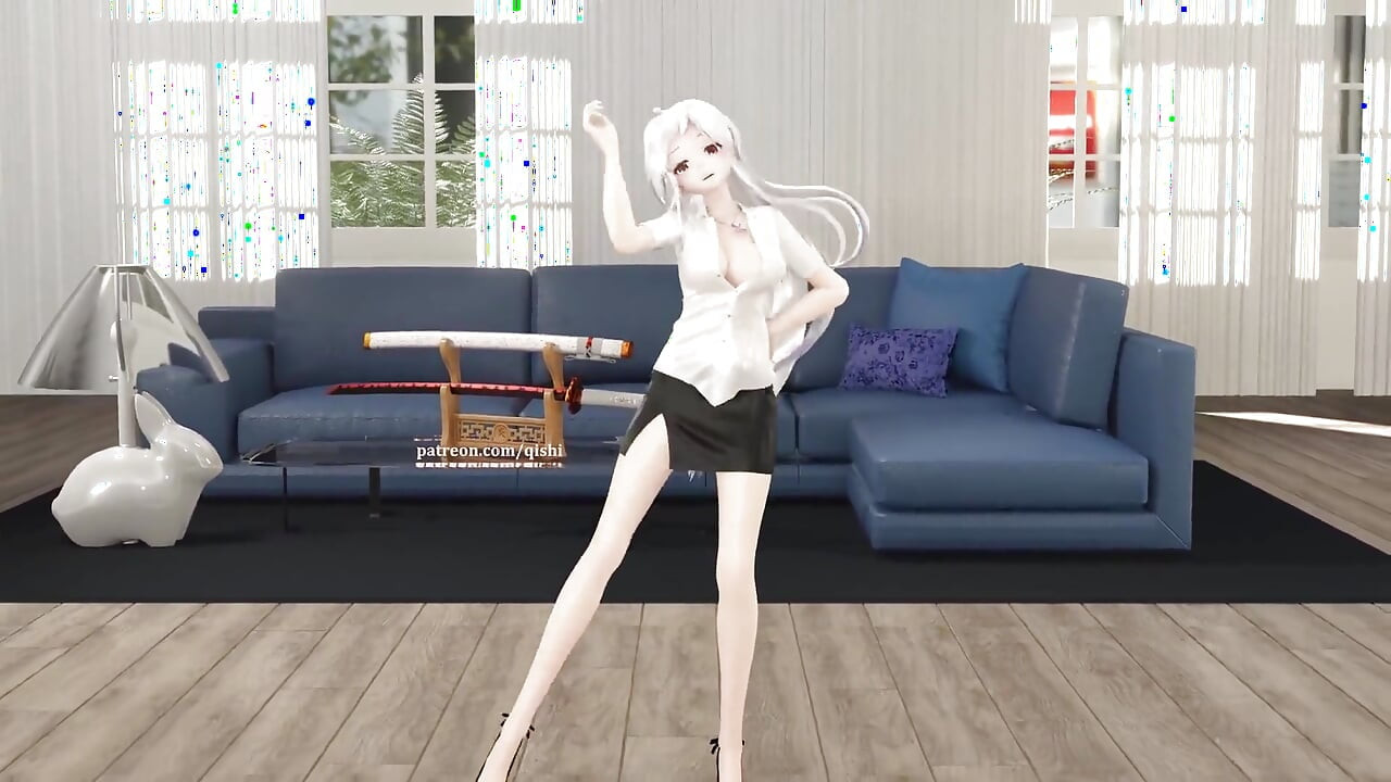 [mmd] 지니 오피스 레이디 유니폼