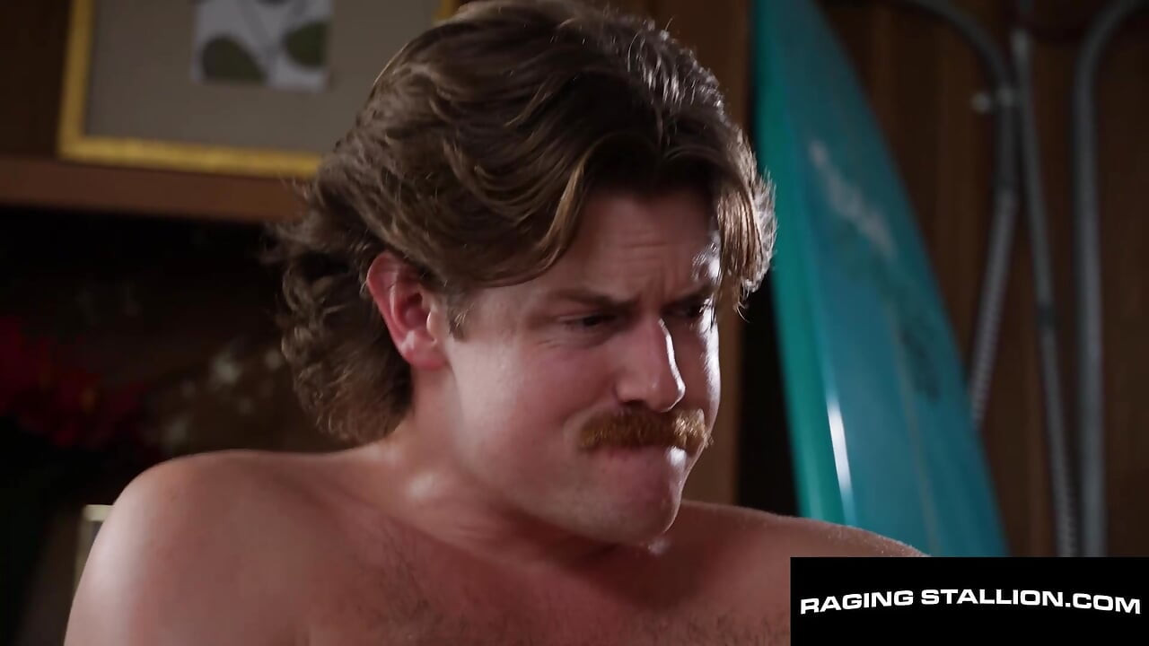 RAGING STALLION - Big Hairy Dick Step-Guncle Gets Face-Fucked & Bred By Brody Baytes