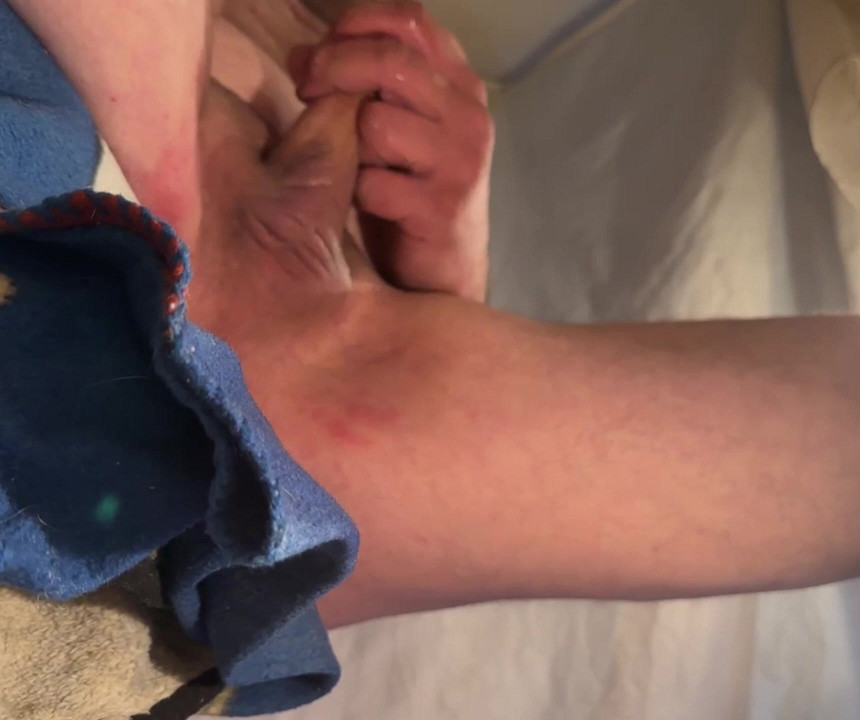 Shooting a nice load for you, and wondering if u'd masterbate watching me, or what u'd do if u walked in on me?