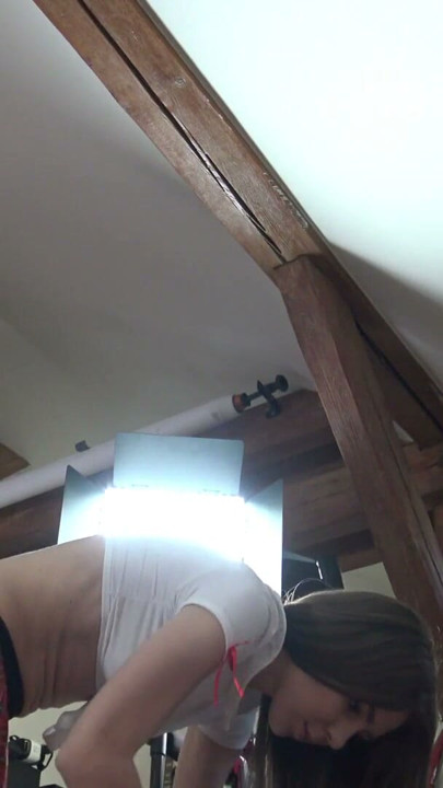 No Panties No Bra Hot girls in short miniskirts house party bottom and all cameras backstage | Clip 2