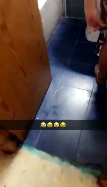 Scottish girl caught stripping