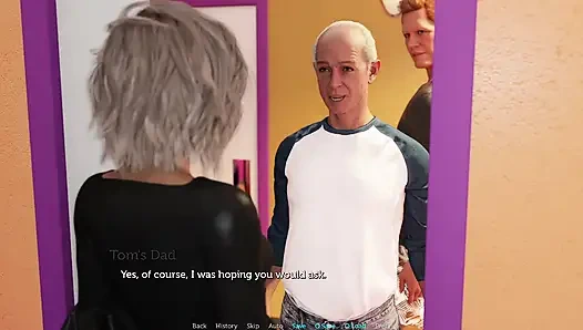 Tacos3-s3p2c - atlaamayacağın sahneler: bölüm 5 - Anne yaşlı bronzlaşma salonu personelini emiyor ve hepsini Tony'ye yeniden anlatıyor