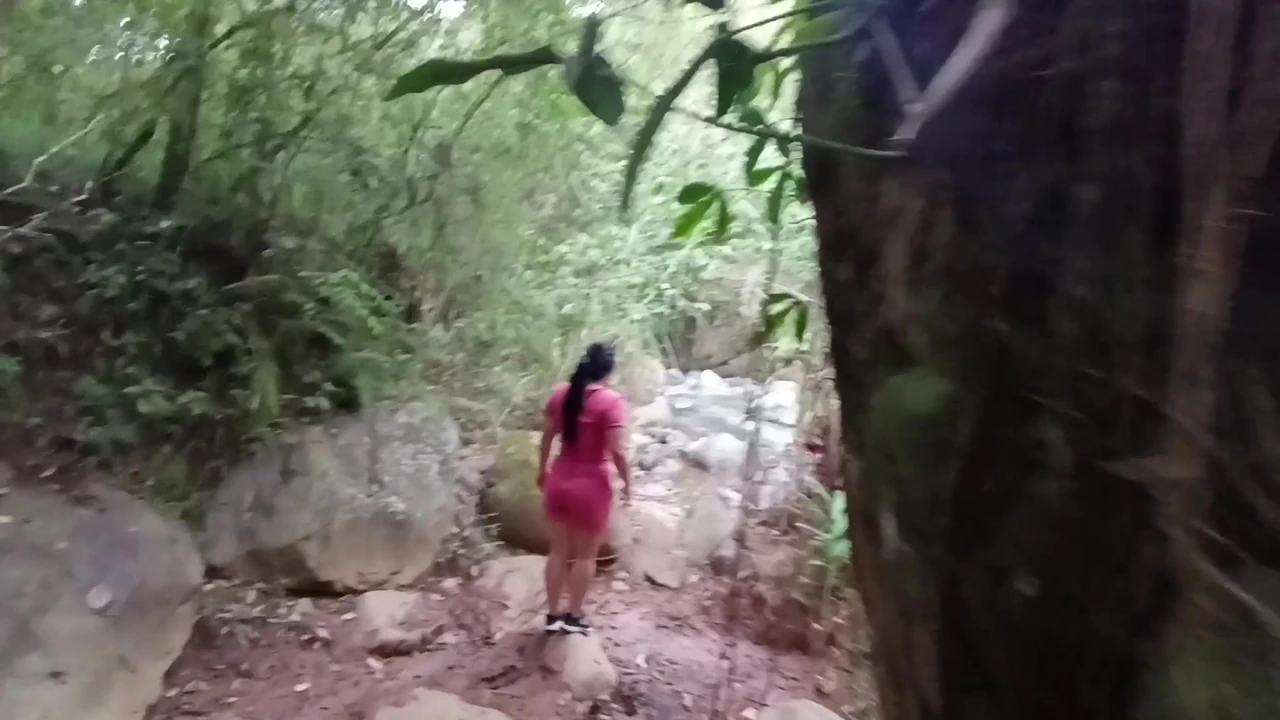 FINAL PART. I REALLY ENJOY FUCKING IN NATURE.. I’m going to the forest to fuck my friend, he cums on my leg