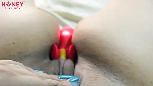 Testing my new super powerful vibrator until I'm done