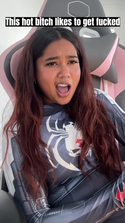 Small desi girl Mia Z masturbates and reacts to hentai | Clip 1